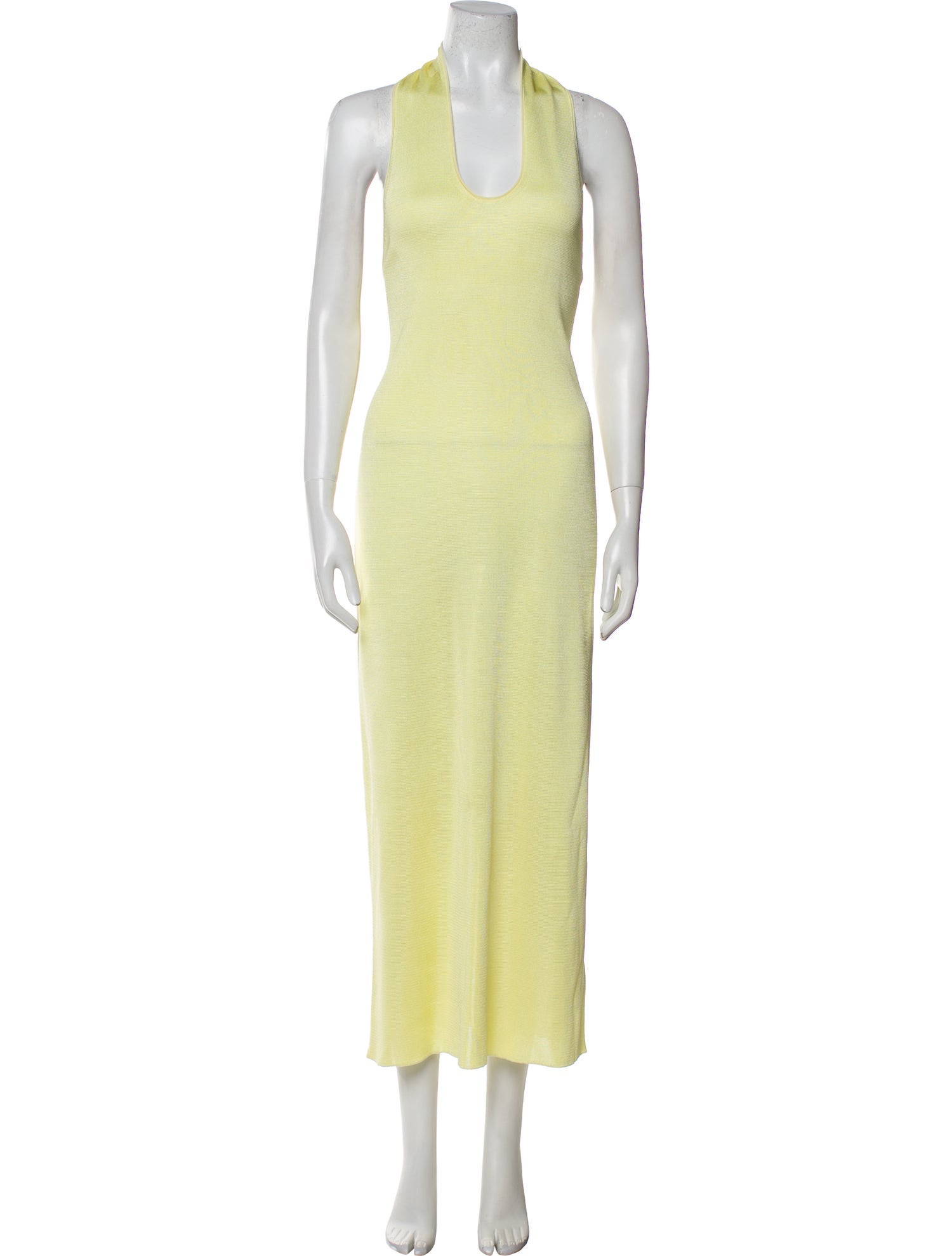 Khaite Halterneck Long Dress