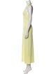 Khaite Halterneck Long Dress
