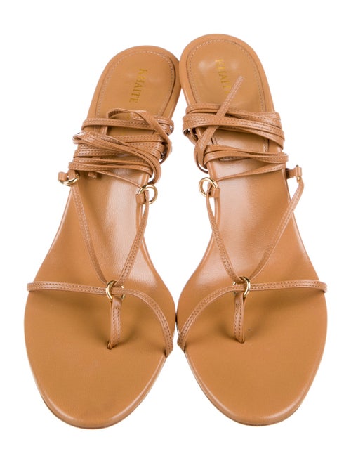 Khaite Leather Sandals