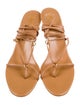 Khaite Leather Sandals