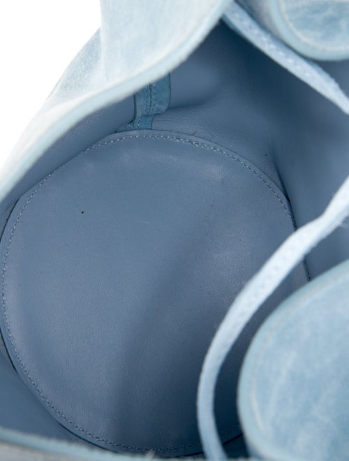 Khaite Suede Top Handle Bag