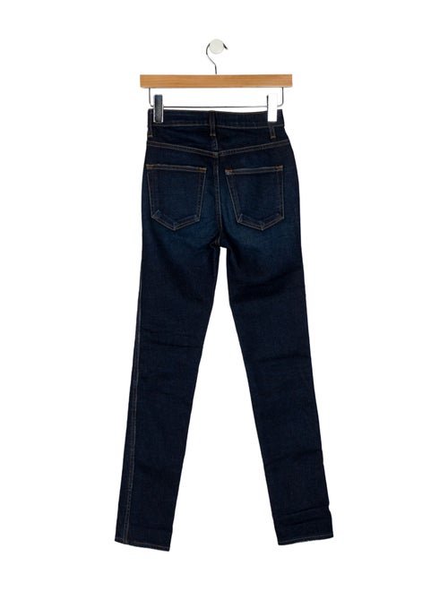 Khaite Mid-Rise Skinny Leg Jeans