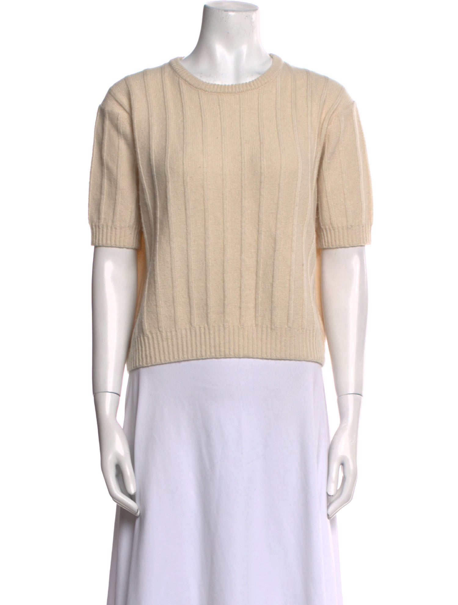 Khaite Cashmere Scoop Neck Sweater