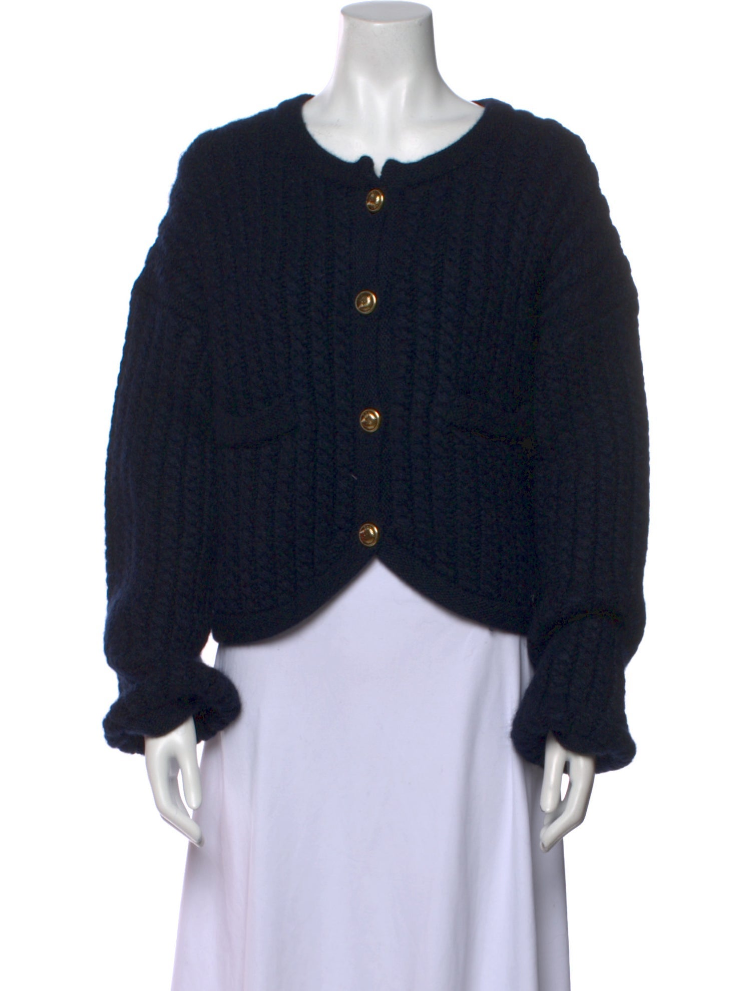 Khaite Cashmere Scoop Neck Sweater