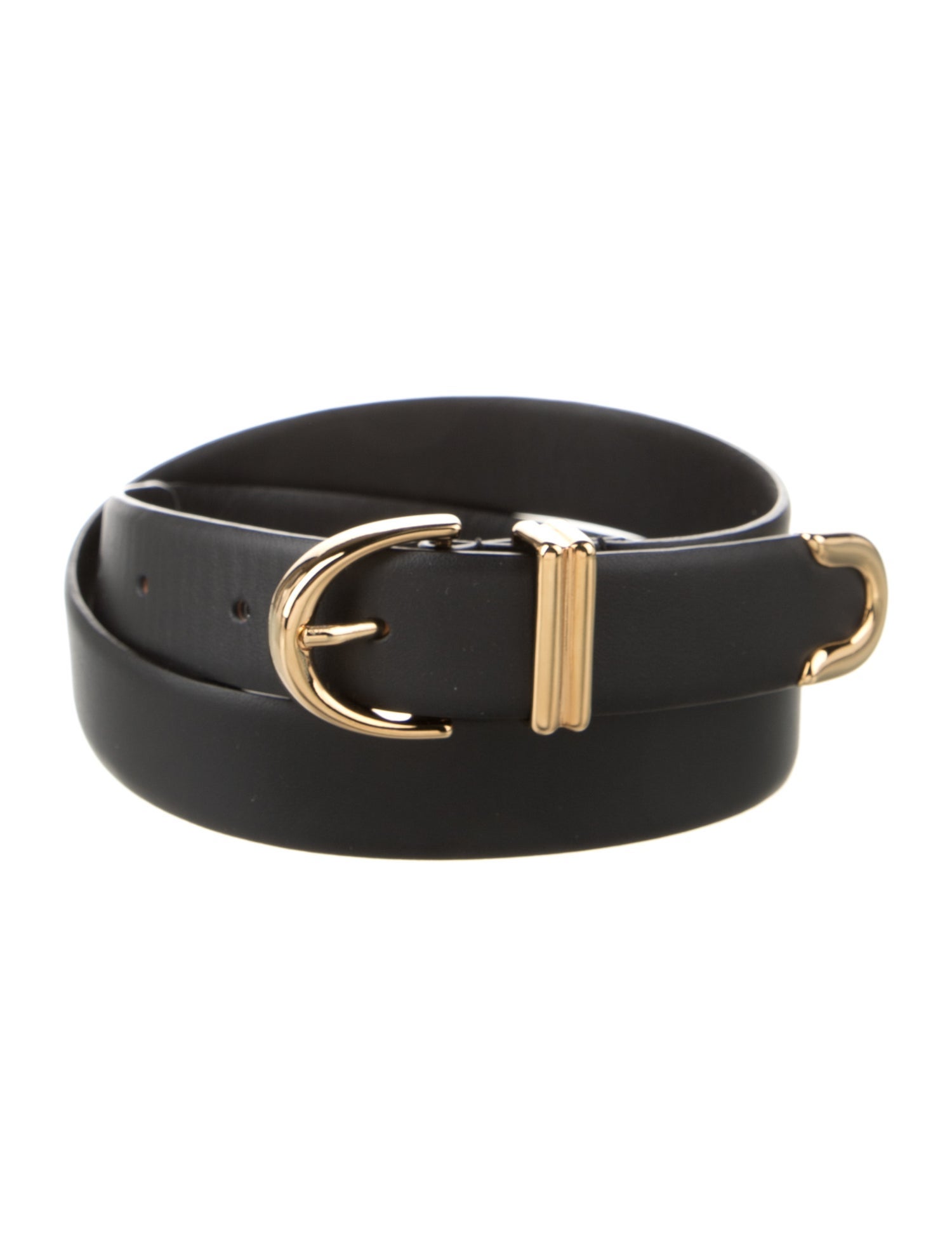 Khaite Skinny Leather Waist Belt