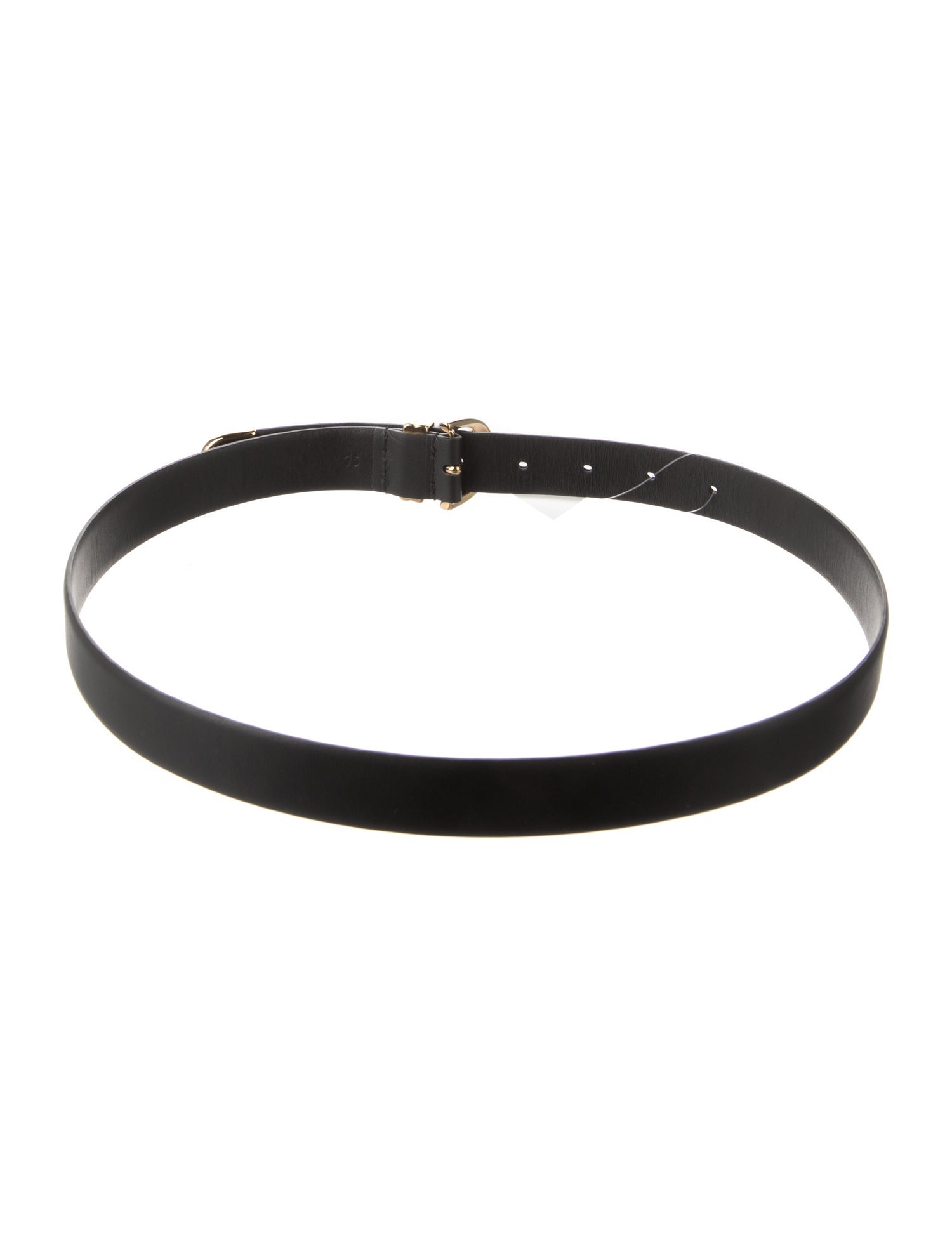 Khaite Skinny Leather Waist Belt