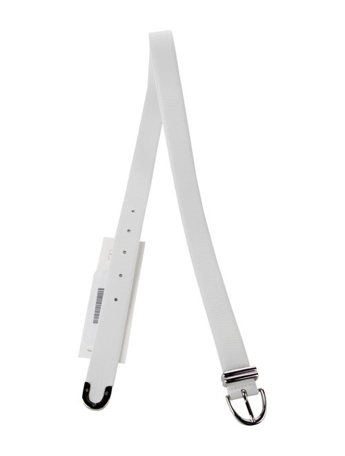 Khaite Skinny Leather Waist Belt