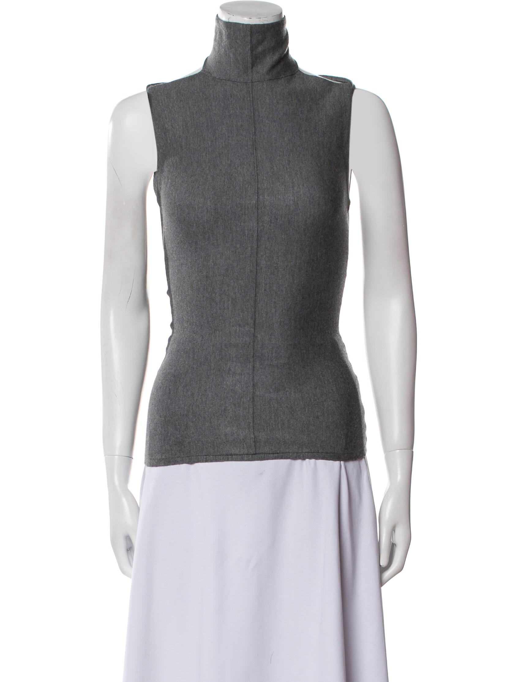 Khaite Virgin Wool Turtleneck Top