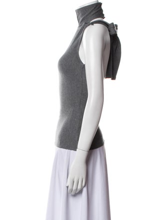 Khaite Virgin Wool Turtleneck Top