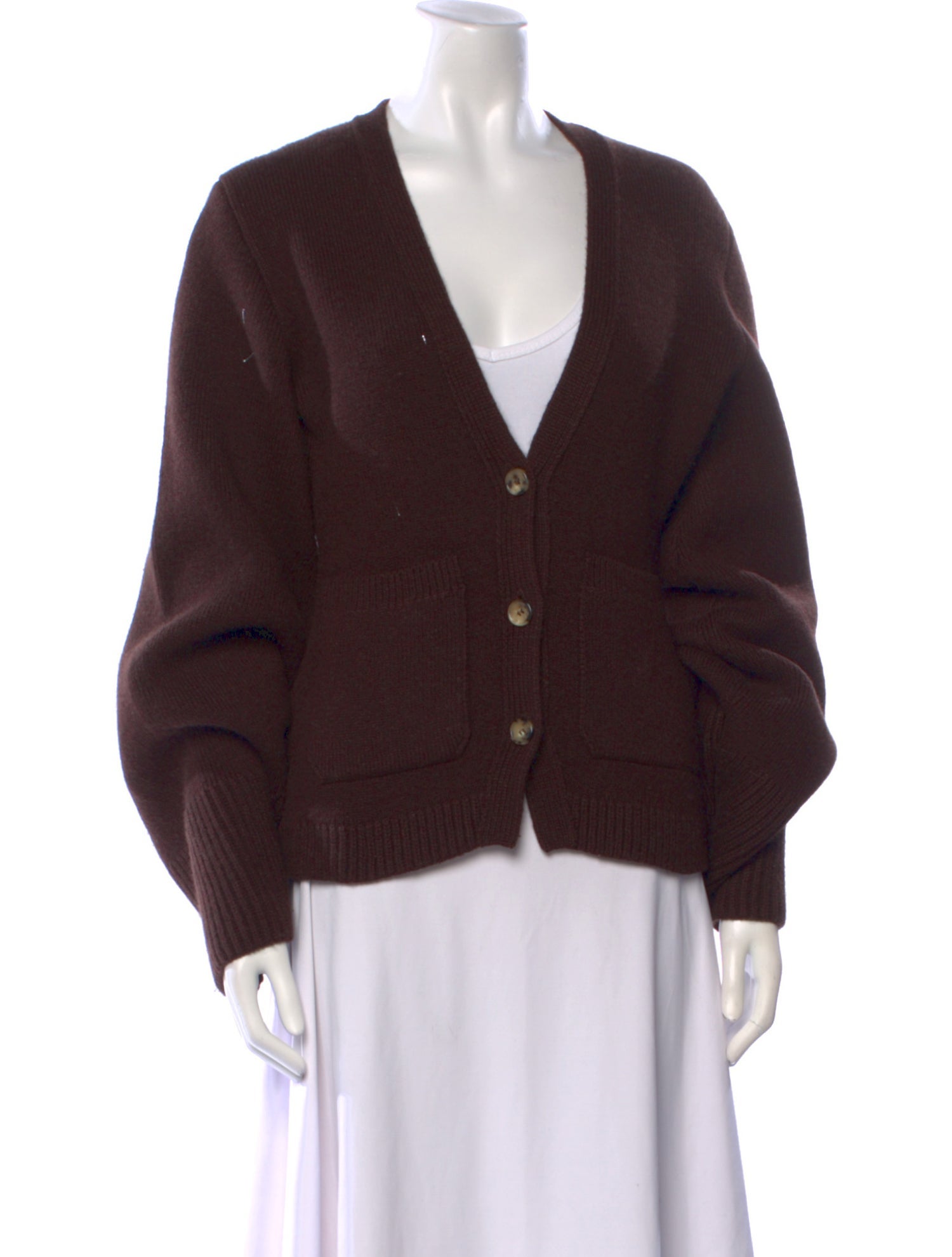 Khaite Cashmere V-Neck Sweater