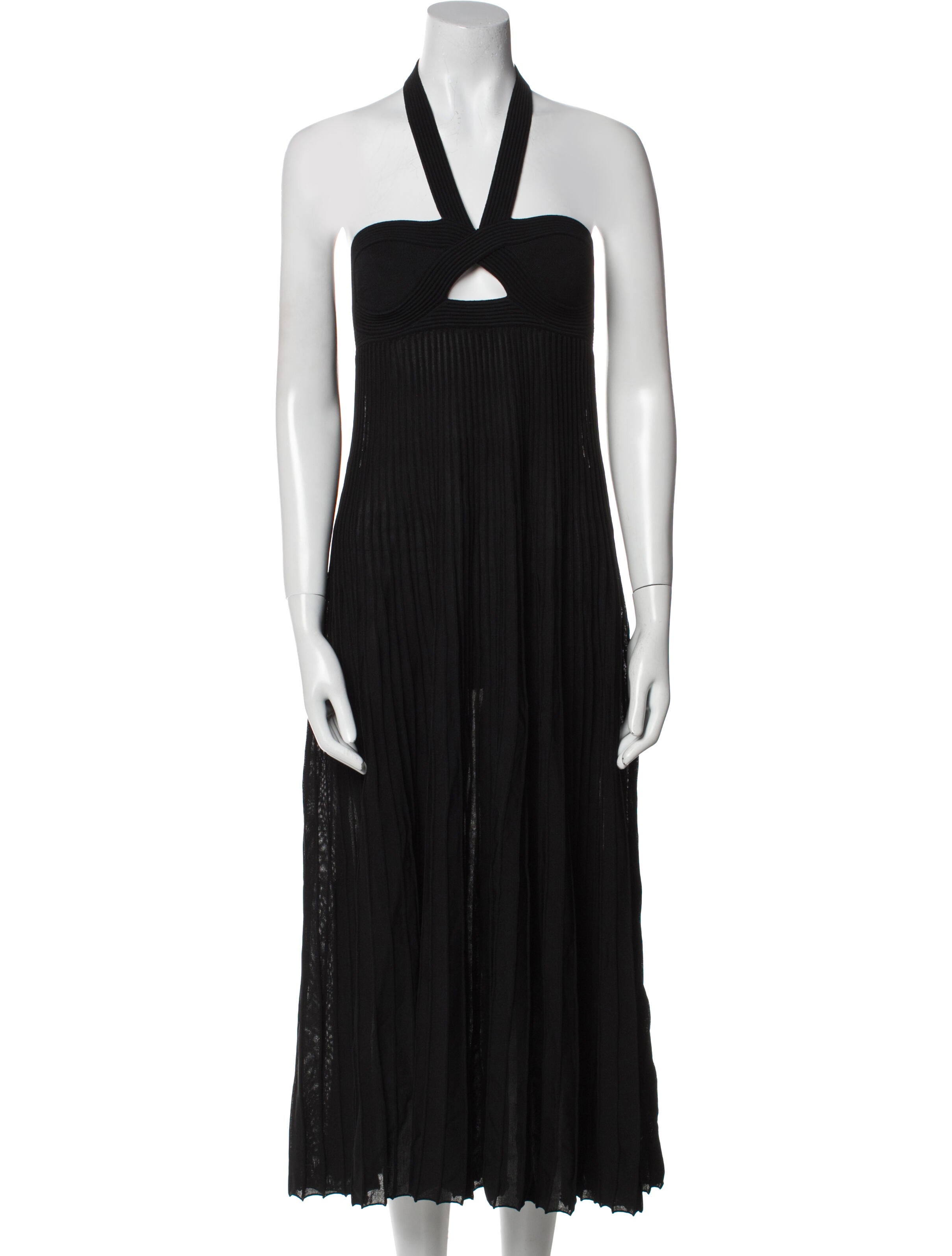 Khaite Halterneck Long Dress