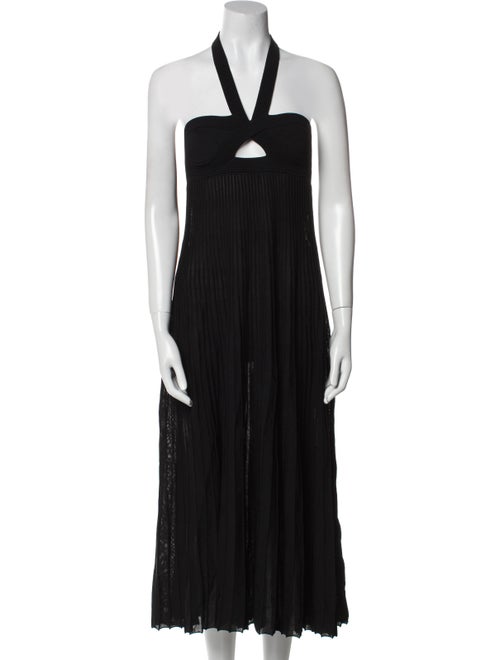 Khaite Halterneck Long Dress