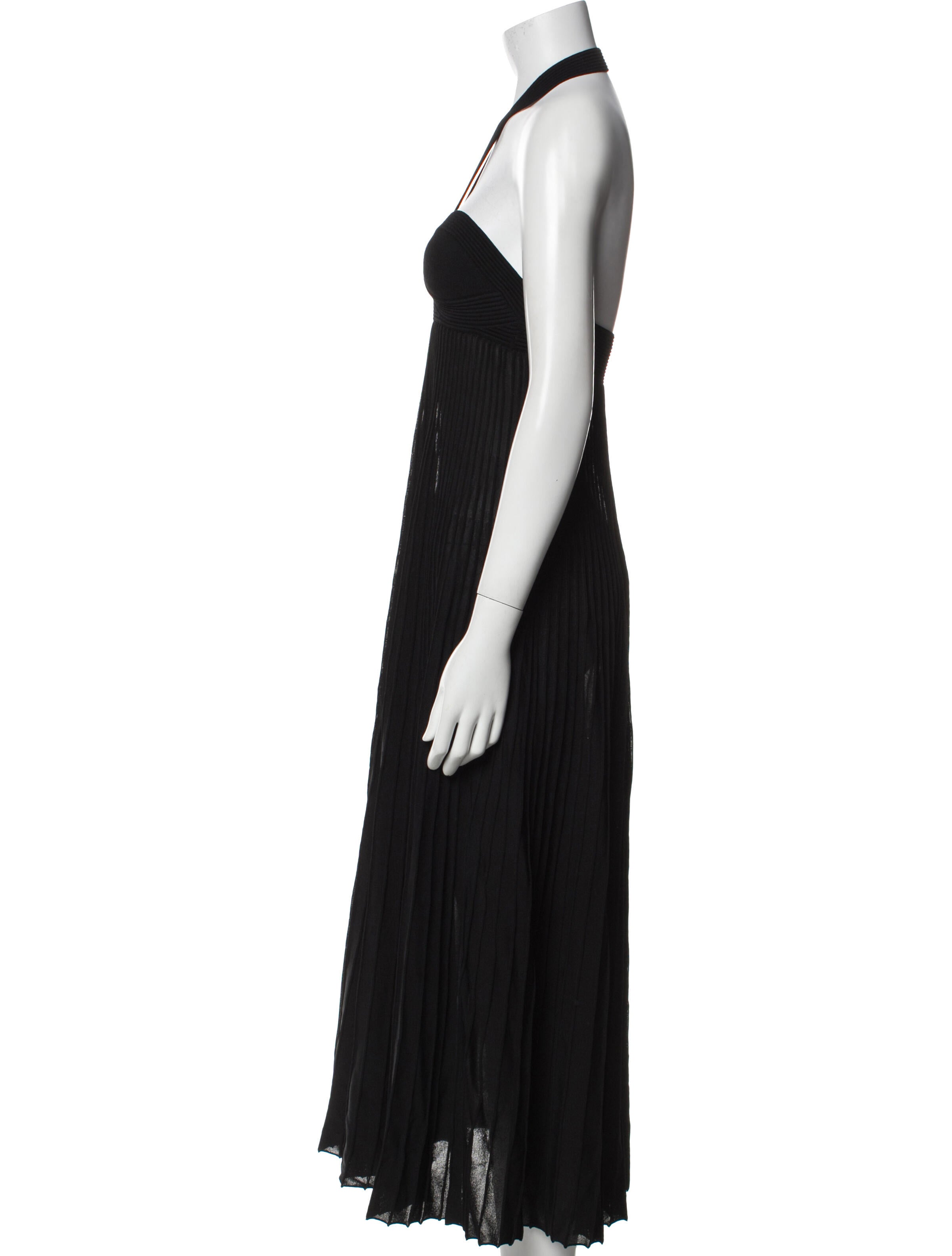 Khaite Halterneck Long Dress