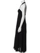 Khaite Halterneck Long Dress
