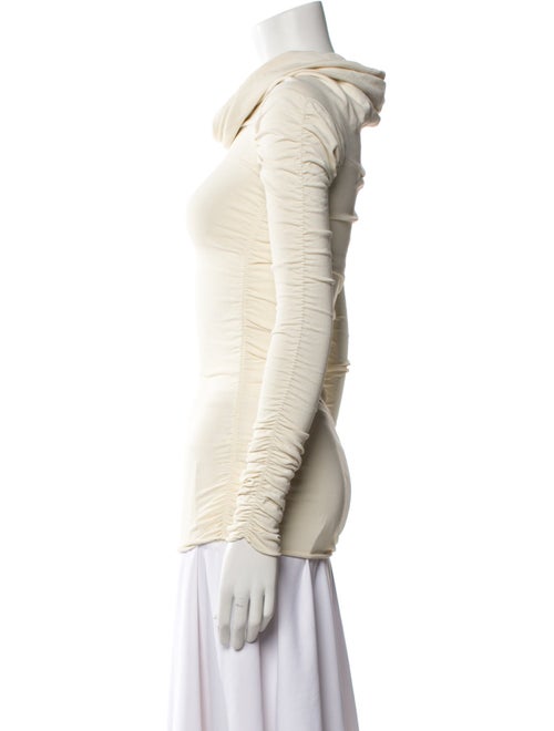 Khaite Cowl Neck Long Sleeve Top