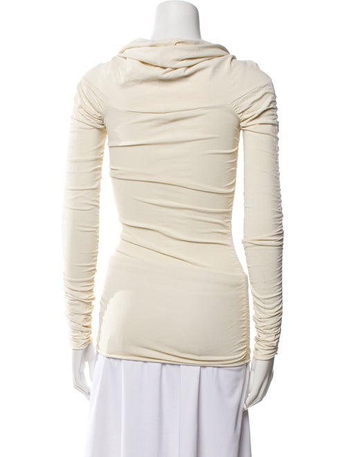 Khaite Cowl Neck Long Sleeve Top