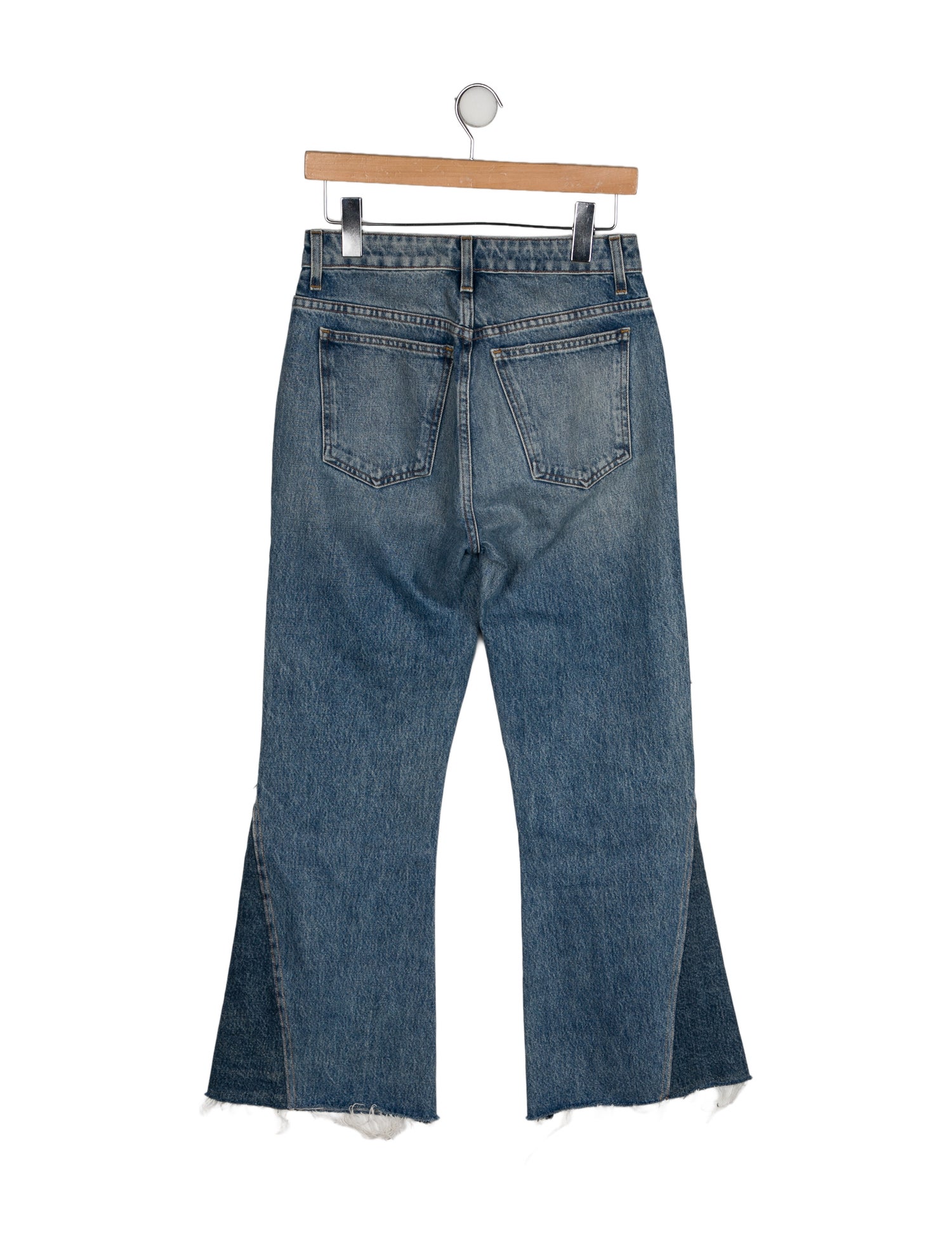 Khaite High-Rise Wide Leg Jeans