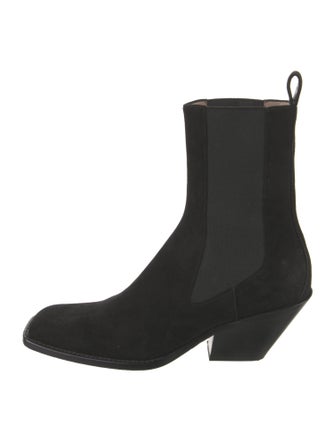 Khaite Suede Chelsea Boots