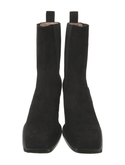 Khaite Suede Chelsea Boots