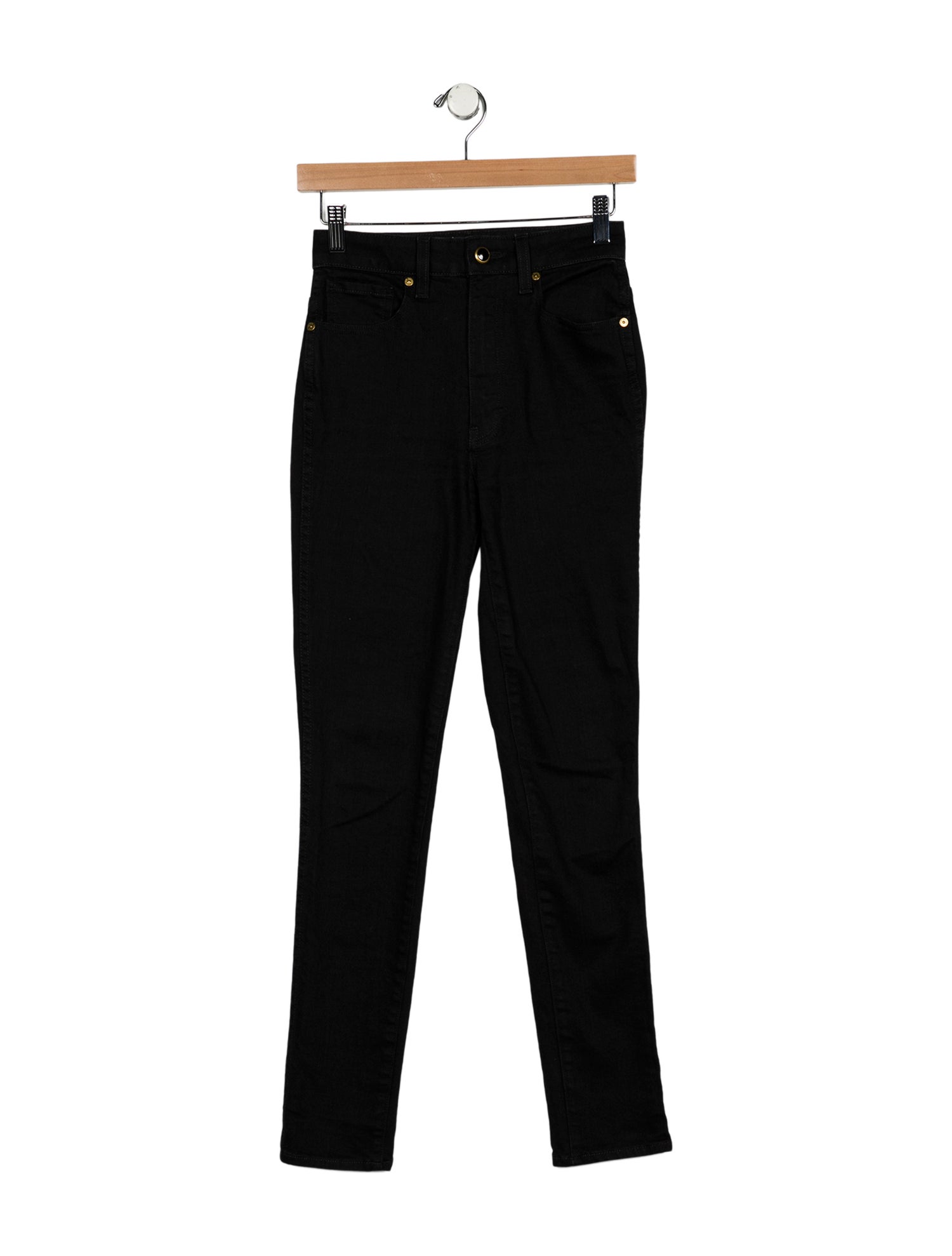 Khaite High-Rise Skinny Leg Jeans