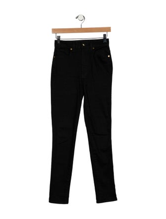 Khaite High-Rise Skinny Leg Jeans