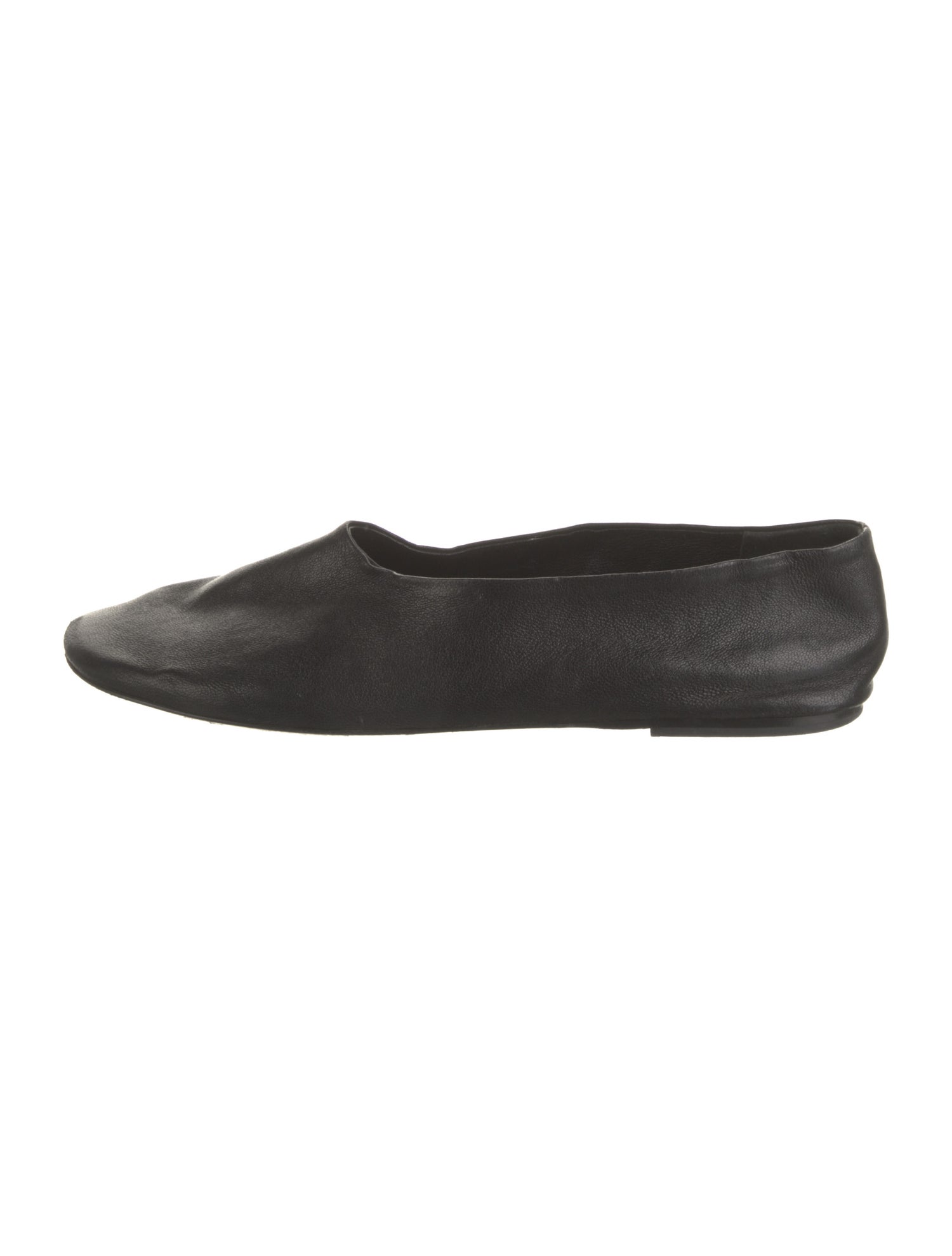 Khaite Leather Ballet Flats