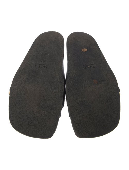 Khaite Leather Slides