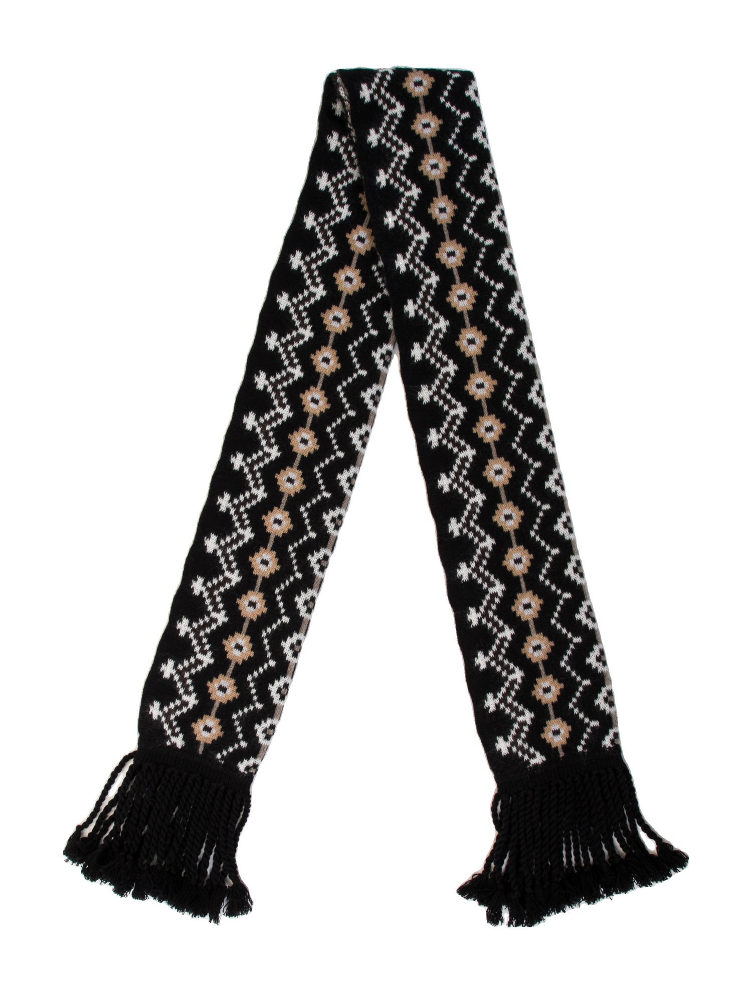 Khaite Cashmere Floral Print Scarf