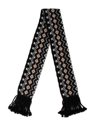 Khaite Cashmere Floral Print Scarf