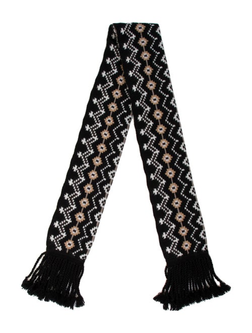 Khaite Cashmere Floral Print Scarf