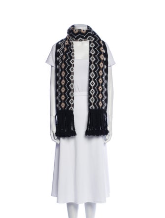 Khaite Cashmere Floral Print Scarf