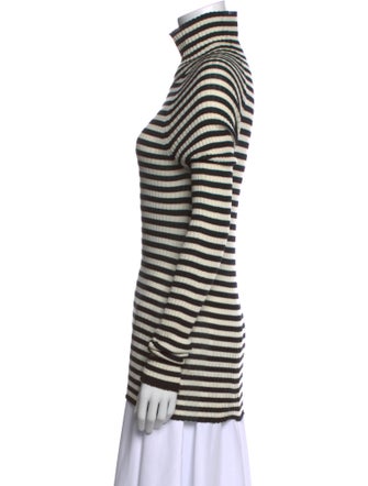 Khaite Silk Striped Top