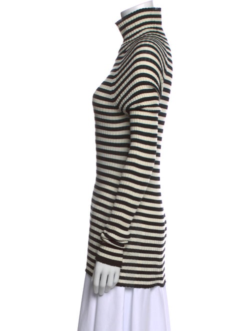 Khaite Silk Striped Top