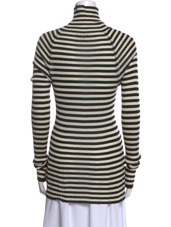 Khaite Silk Striped Top