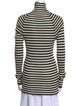 Khaite Silk Striped Top