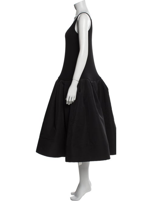 Khaite Scoop Neck Long Dress