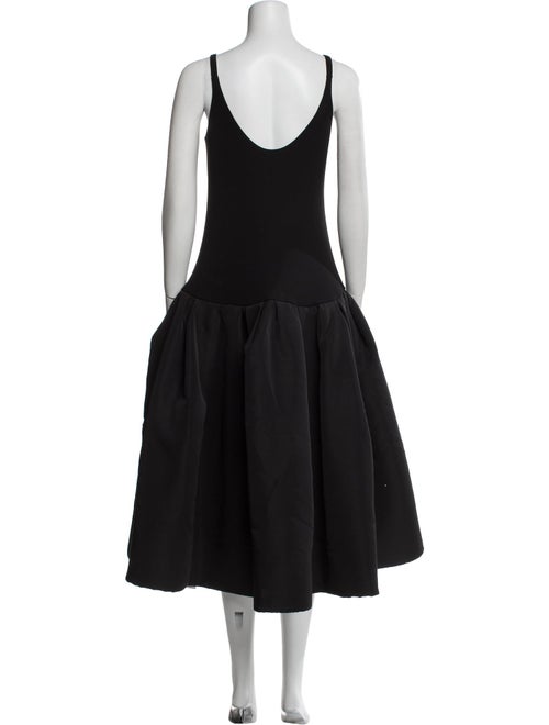 Khaite Scoop Neck Long Dress