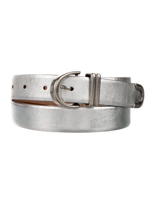 Khaite Skinny Leather Waist Belt