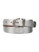 Khaite Skinny Leather Waist Belt