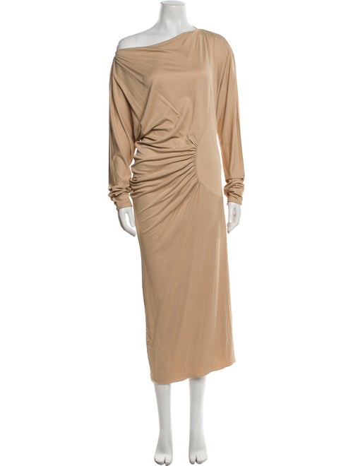 Khaite One-Shoulder Long Dress