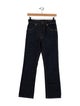 Khaite Mid-Rise Straight Leg Jeans