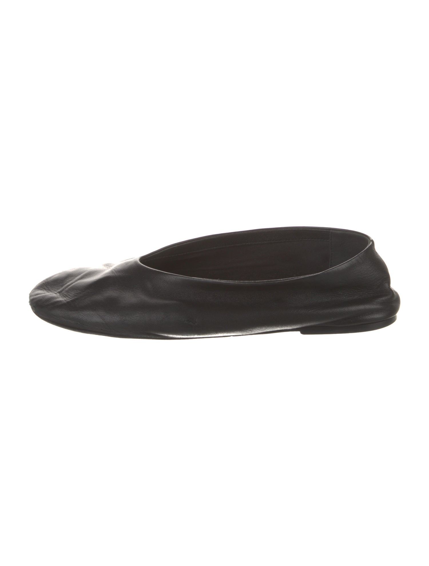 Khaite Leather Ballet Flats