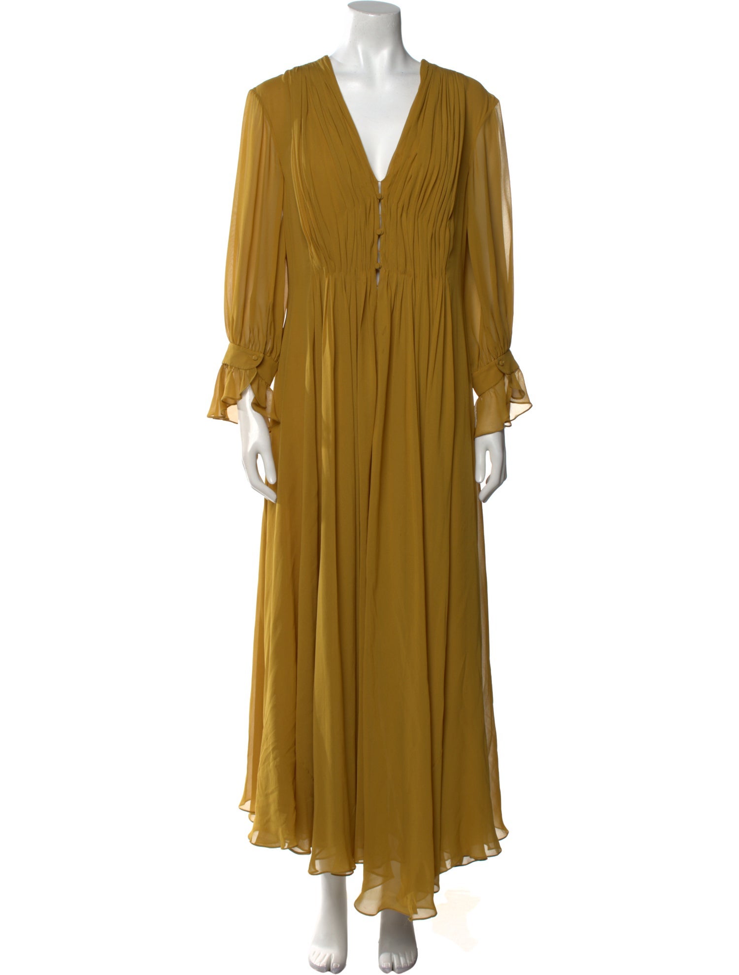 Khaite Silk Long Dress