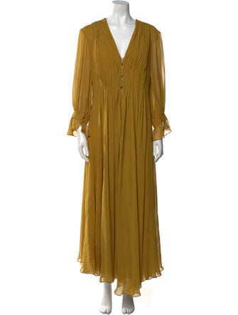 Khaite Silk Long Dress
