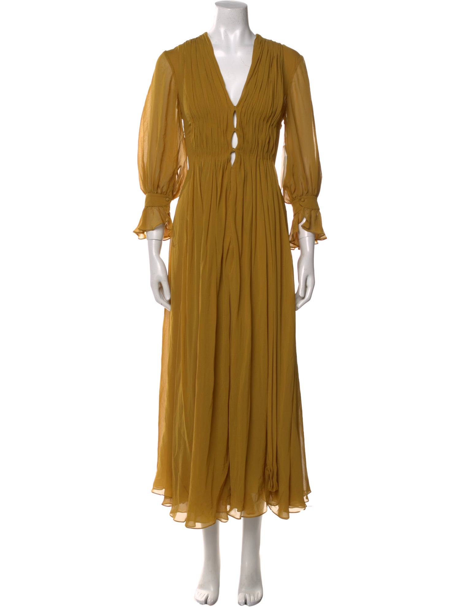 Khaite Silk Long Dress w/ Tags