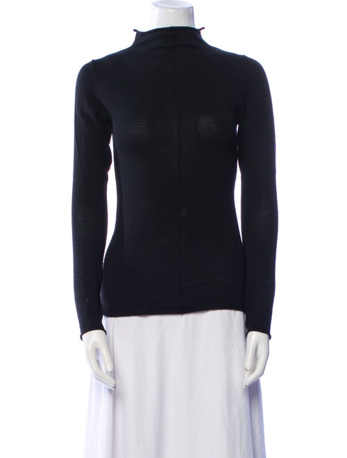 Khaite Merino Wool Mock Neck Sweater
