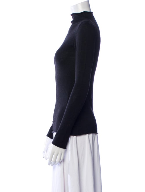 Khaite Merino Wool Mock Neck Sweater