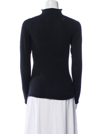 Khaite Merino Wool Mock Neck Sweater
