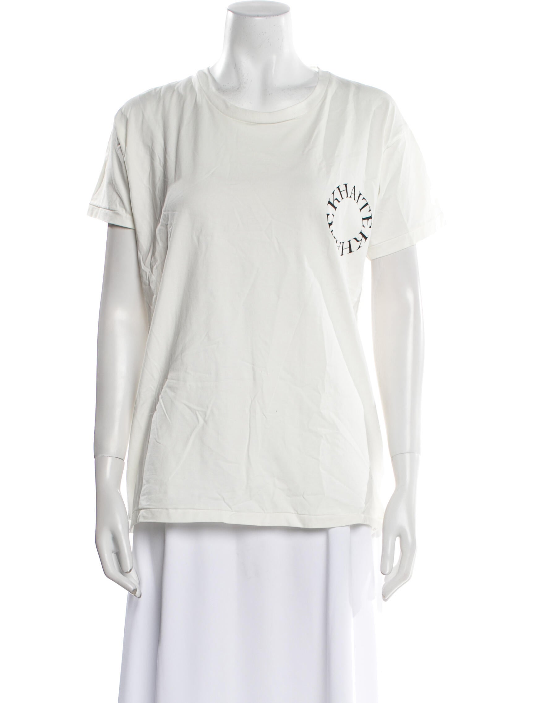 Khaite Crew Neck Short Sleeve T-Shirt