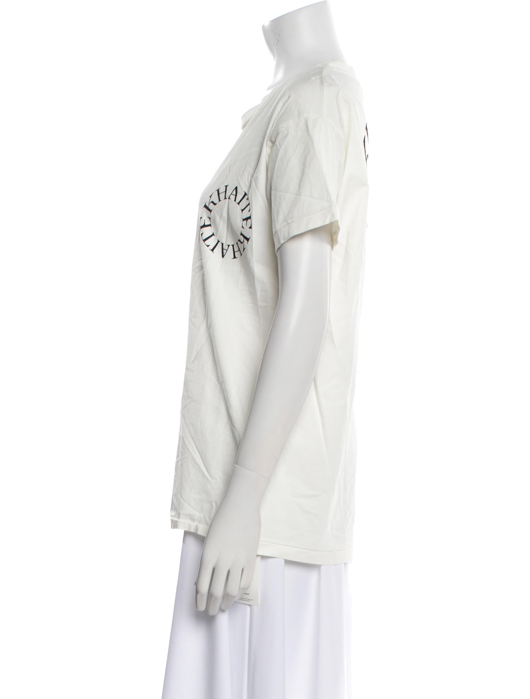 Khaite Crew Neck Short Sleeve T-Shirt